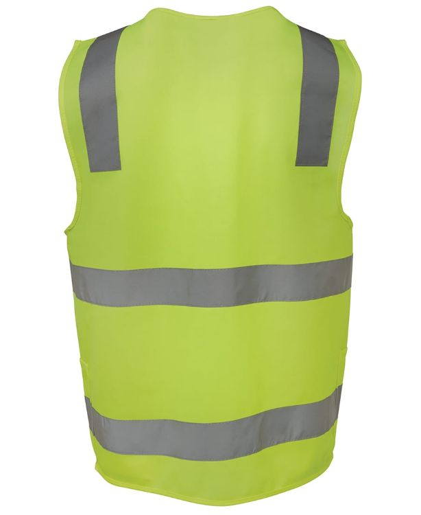 Picture of JB's Hi Vis (D+N) Zip Safety Vest