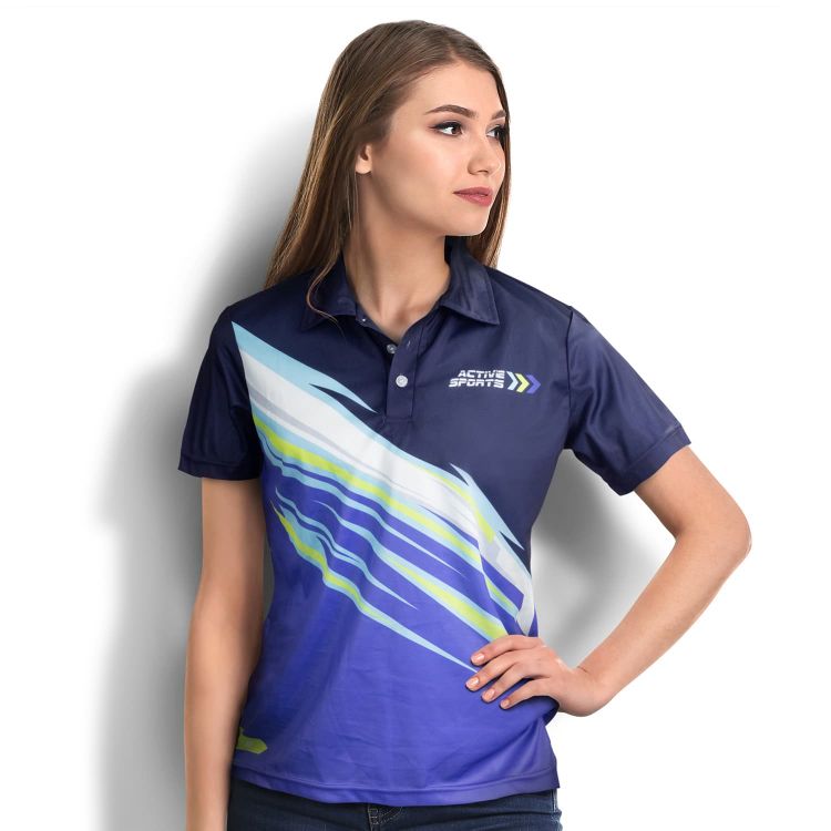 Picture of Custom Womens Sports Polo