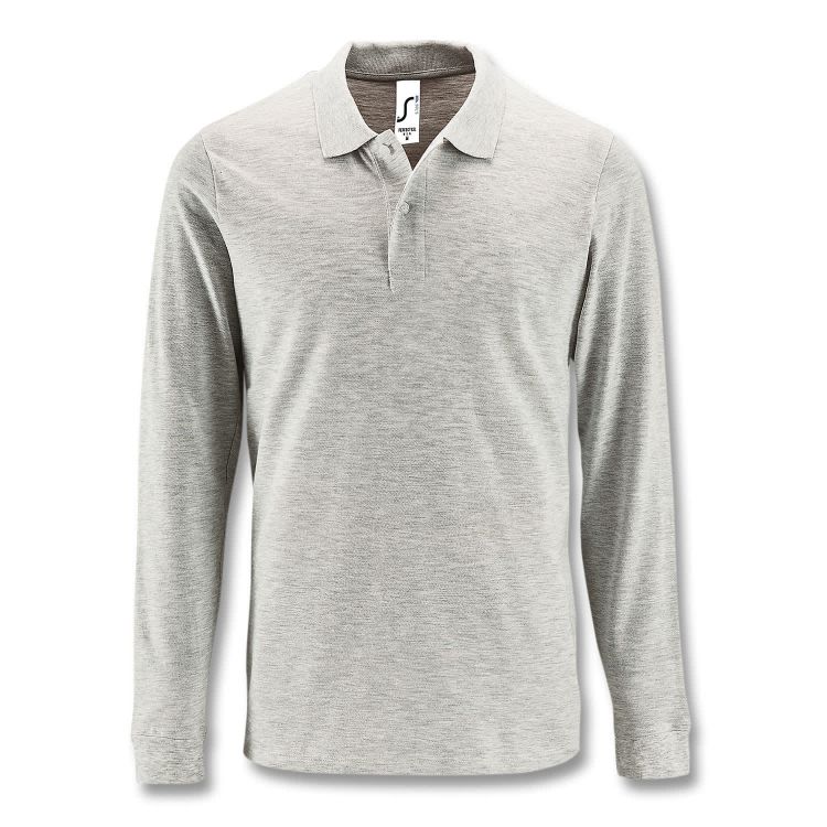 Picture of SOLS Perfect Men's Long Sleeve Polo