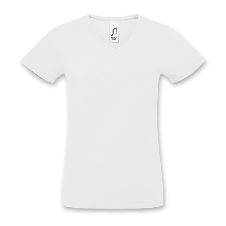 Picture of SOLS Imperial Womens V Neck T-Shirt