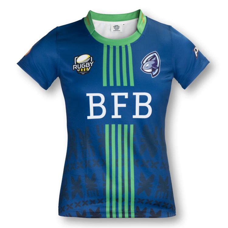 Picture of Custom Womens Rugby T-Shirt